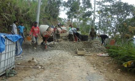 Pembangunan Rabat Jalan RT 19 Dusun Weru Desa Joho